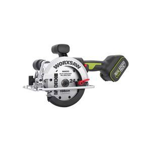 WORX WU535 원형 톱용 체중계 5 5인치 충전 배터리1개 목가공 충전식