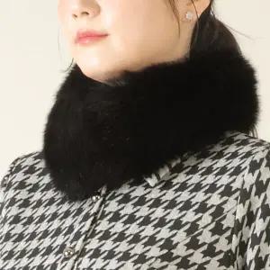 애비뉴투지 천연 모피 리얼 폭스 여우털 자석 여성 겨울 퍼 카라 목도리 C12540
