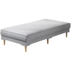 간이 병원 베드 라이트그레이 린넨 확장형 보조 침대 사이드 연장 60 폭 40 높이 32