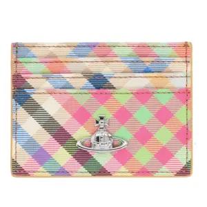 컬러풀 패턴 메탈 로고 플랫 카드지갑 54030004W S001SO315