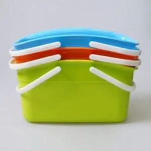 (선택타입 소사이즈)목욕 바구니 소쿠리 목욕 가방 욕실 바구니 정리함