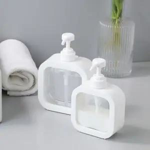 샴푸공병 투명 세제통 디스펜서 욕실 샴푸통 소분용기 500ml