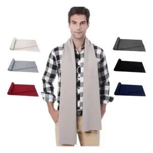 키밍 남자 여자 공용 숏 목도리 겨울 니트 머플러