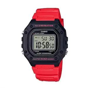 [신세계라이브쇼핑]카시오 W-218H-4B 남성 군인 스포츠 전자 손목 시계