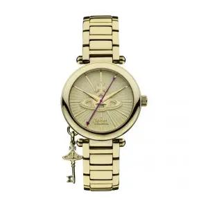 [비비안웨스트우드] 여성시계 골드 메탈시계 VV006KGD