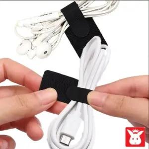 홀더 전선 휴대폰 이어폰 케이블 선정리 고정 타찍찍이 밸크로찍찍이 벨찍찍이 인터넷 랜선 찍찍이