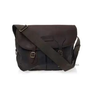 [바버](김해점) FW25 남성 왁스레더 크로스백 UBA0003 OL71