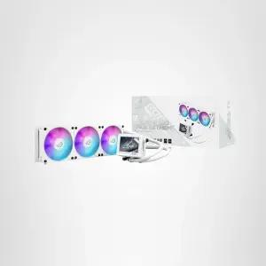 ASUS ROG RYUJIN III 360 ARGB 익스트림 화이트 에디션 올인원 AIO CPU 액체 쿨러 AMD Ryzen 9000 및