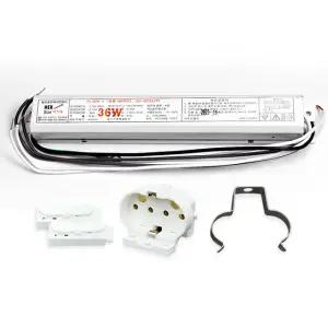 FPL 램프용 전자식 안정기 PL36W X 1등용 세트(소켓,고리,단자)