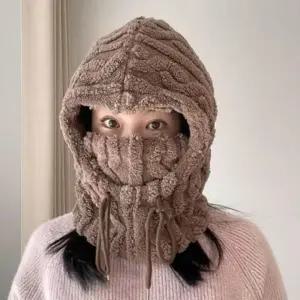 소재 사이즈 넥워머 등산 자전거 남녀공용 바라클라바 방한용 넉넉한 끈조절 야외 방한목토시 겨울 모자