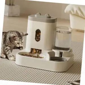 고양이 자동급식기 투명물통 사료저장통 반려동물 스마트급수기 홈케어