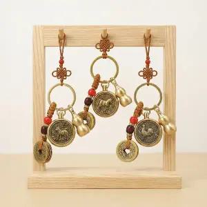 만사형통 12지신 띠별 키링 소원성취 액막이 행운 열쇠고리