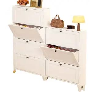 얇은서랍장 슬림 입구 북유럽 틈새신발장 현관 틈새 2단 원목