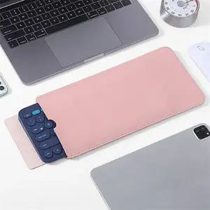 블루투스 키보드 키패드 파우치 Logitech K380 보호 케이스 보관 가방 무선 키보드 슬리브 PU 가죽 충격 방