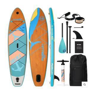 히타바이 10 6 나무 패들보드 풍선 크루즈 보드 스탠드업 요가 SUP 수상 레저용