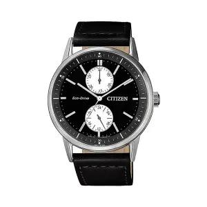 [신세계라이브쇼핑]시티즌 BU3020-15E 에코드라이브 메트로폴리탄 남성 가죽 시계