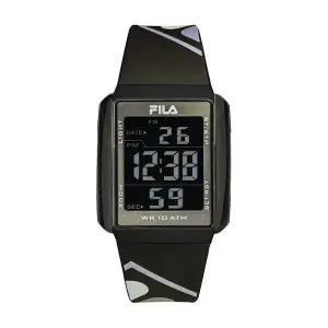 [신세계라이브쇼핑]휠라 38-325-001 남녀공용 실리콘 밴드 전자 손목 시계