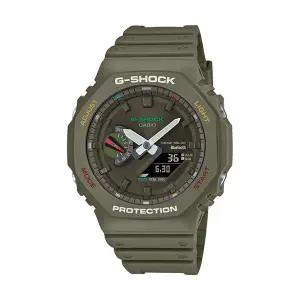 [신세계라이브쇼핑]지샥 GA-B2100FC-3A 멀티컬러 블루투스 타프솔라 남성 아나디지 우레탄 손목 시계