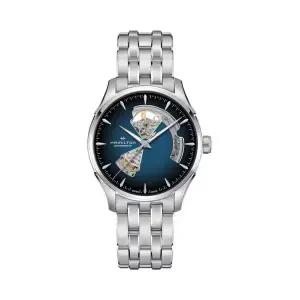 [신세계라이브쇼핑]해밀턴 H32675140 재즈마스터 오픈하트 남성 메탈시계