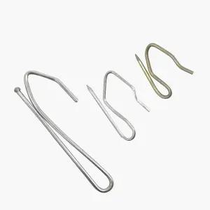 커튼 후크 핀 2.7인치 아연 도금 부자재 개방형 긴