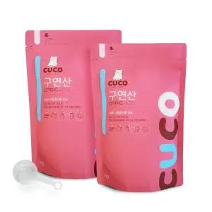 [CUCO]한내음 구연산 1kg 베이직 X 2개 가습기 세척 물때 청소 섬유유연제