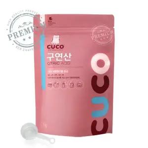 [CUCO]한내음 구연산 1kg 프리미엄 오스트리아산 가습기 세척 물때 청소 섬유유연제