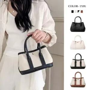 콤비 미니 토트백 숄더백 크로스백 여성 손가방 데일리 여행용 가방 FA587