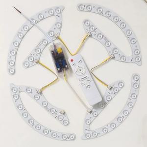 DIY Led 렌즈 모듈 조명에는 침실 거실 천장 조명을 교체하는 적외선 원격 제어 드라이버 220V IR 디밍이