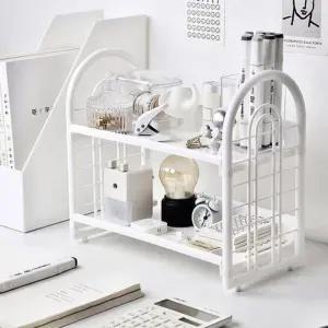 정리 책상 선반 멀티 프리미엄 진열대 수납 인테리어 틈새 보관 소품샵 2단