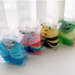 유아동 어린이 꿀벌 캐릭터 샤워볼 어린이집 유치원 생일 행사 답례품