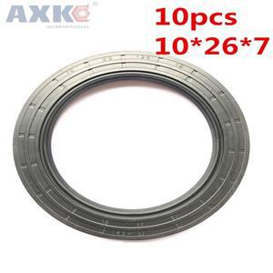 AXK 스켈레톤 오일 도장 고 씰 방사형 예리한트 TC10 x 26x7 10 개