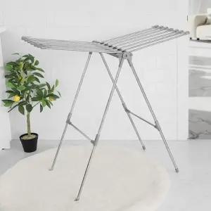 대형 양날개 접이식 스텐 빨래 건조대 원룸 전용 다용도 건조기 (WFKI1SL)