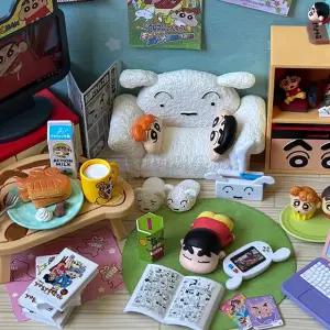 리멘트 짱구 피규어 내 방에 놀러와 8종 풀박스