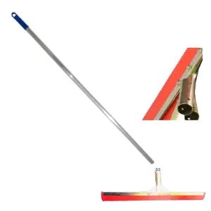 바닥물기제거 스퀴지밀대 고무 톱니밀대 로비 방수공사용 주차장 레기