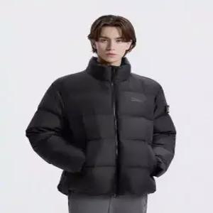 내셔널지오그래픽 nationalgeographic N254UDW970 나나패딩 하이넥 구스다운 점퍼 BLACK