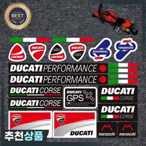 2026 두카티 스티커 오토바이 바디 데칼 헬멧 로고