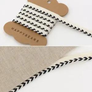 소잉데일리_빗살무늬 면 파이핑 테이프 옷 파우치 가방 소품 쿠션 홈패션