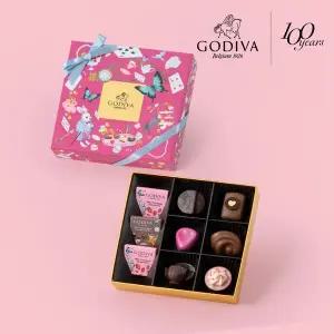 [고디바][고디바 공식]앨리스 티 파티 어쏘트먼트 9개입