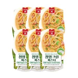 쉐프엠 청양크림 파스타 230g 6개