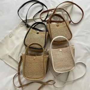 [룽스]여름 숄더백 왕골가방