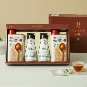 CJ 백설 고소함가득 참기름 A호, 1개