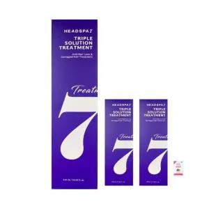[헤드스파7] 시즌5 트리플 솔루션 트리트먼트 315ml 1개 + 100ml 2개 + 폼클렌징(