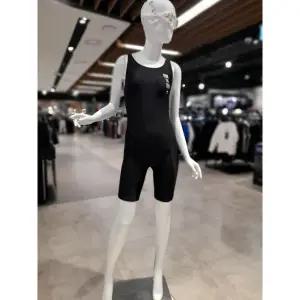 [아웃도어스/레노마스윔]여성 레터링 X백 반신수영복 RN-LF2C804