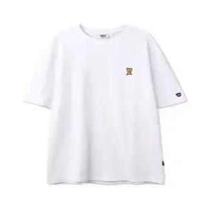 wackywilly 시그니처 키키 와펜 반팔 티셔츠 화이트