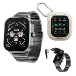 D8PRO 스마트 워치 2-in-1 NFC BT5.3 TWS 이어버드 2 in1