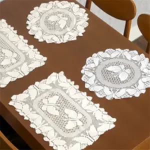 제인리빙 레이스 식탁러너 식탁보