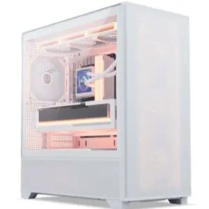 앱코 PC 케이스 컴퓨터 G50 빅플로우 ARGB 화이트 BNA