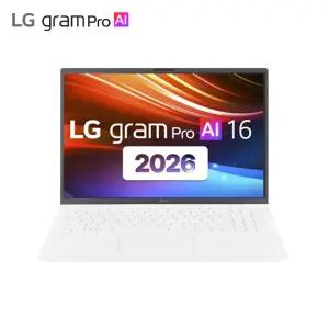 LG전자 2026 그램 프로 16ZD95U-GX56K AMD 라이젠AI/16GB/256GB/OS 미탑재/에어로미늄 화이트