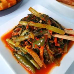 건채담 열무김치 국내산 감칠맛 발효 신선한 전통 아삭아삭 1kg