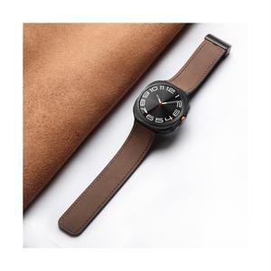 갤럭시워치7 울트라 마그네틱 가죽 스트랩 레더